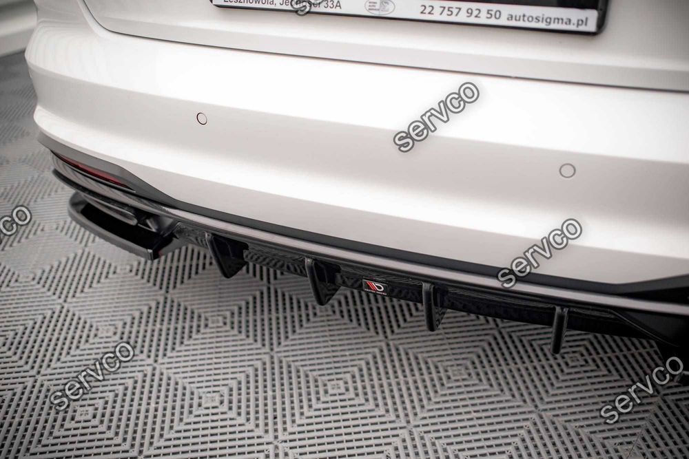 Difuzor bara spate Audi A4 B9 Facelift 2019- v12 - Maxton Design