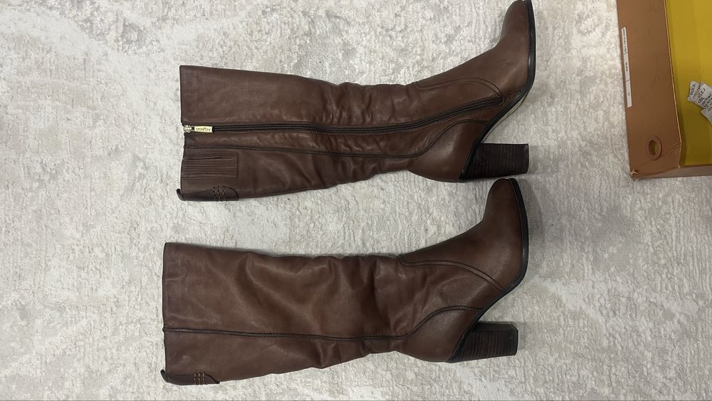 натуральные зимние сапоги