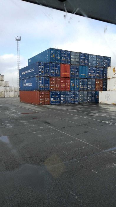 Container albastru  45 high cube 13.7m