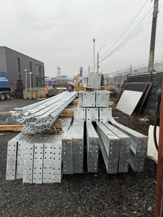 Hala galvanizata noua completa  450mp 5 metri inaltime streasina