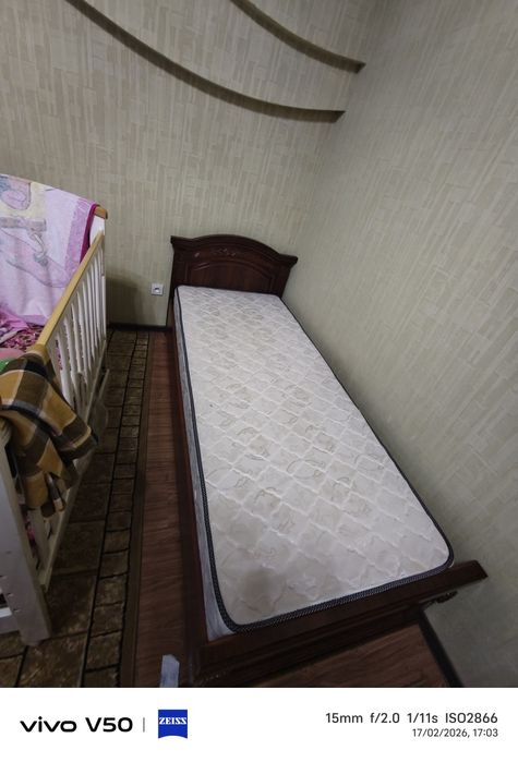 karavat  1 kishlik emdef dan qilingan