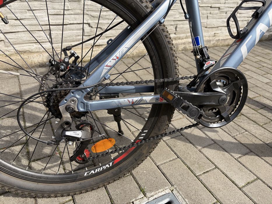 Vand bicicleta 24’ MTB Carpat Montana, 21 viteze, cadru aluminiu