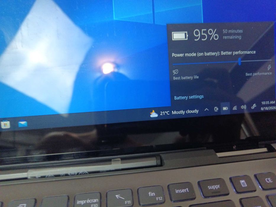 Laptop Proiectare 4k touch Dell 7506 2in1 I7-1165, Video dedicat Intel Iris Max, 16Gb ram , 255 ssd