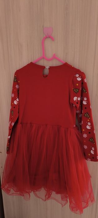 Коледна рокля за 6-7години
