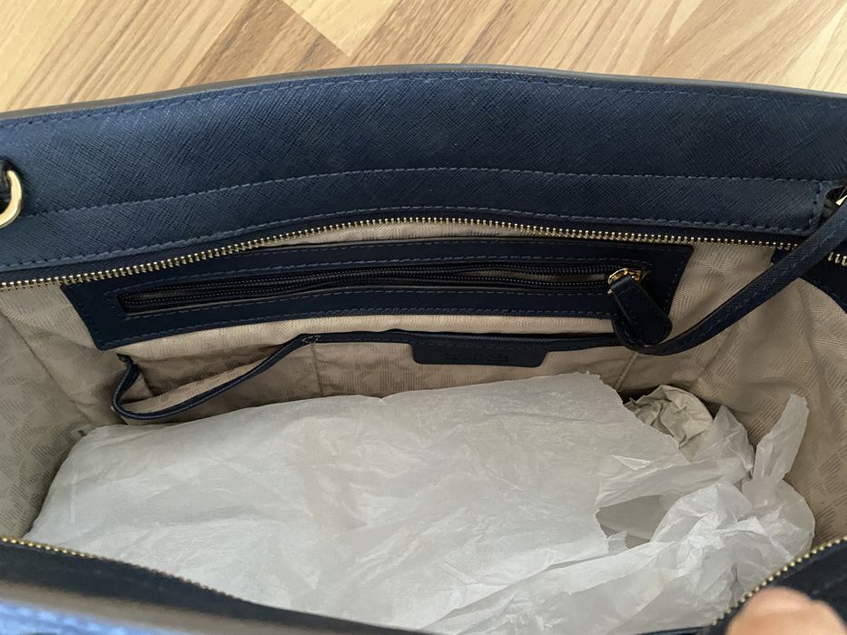 Geanta originala Michael Kors, navy