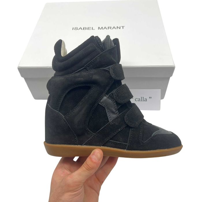 Sneaker Wedge Isabel Marant Black - Mărimi 35-41 - Cutie inclusă