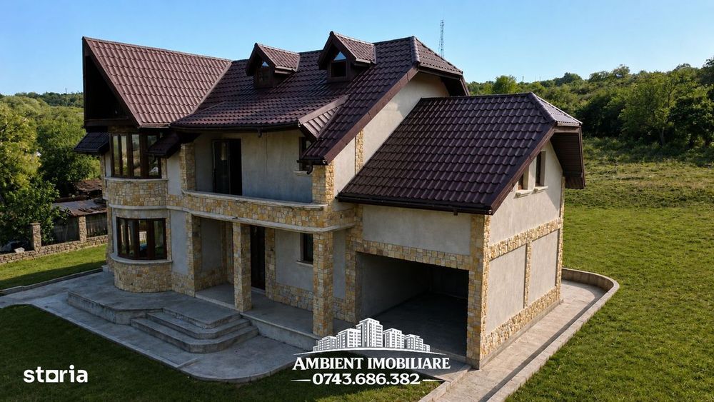 Casă spațioasă cu teren generos de 3.200 mp, VASLUI - MÎNJEȘTI;