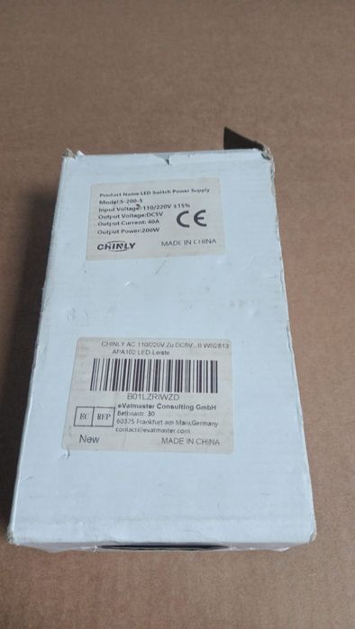 Sursă De Alimentare Nouă Cu Comutație Model S-200-5