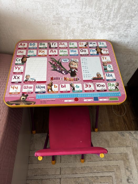 Детский стол с стульчиком