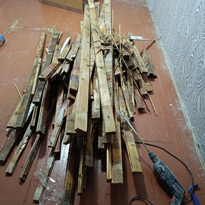 Доски на растопку