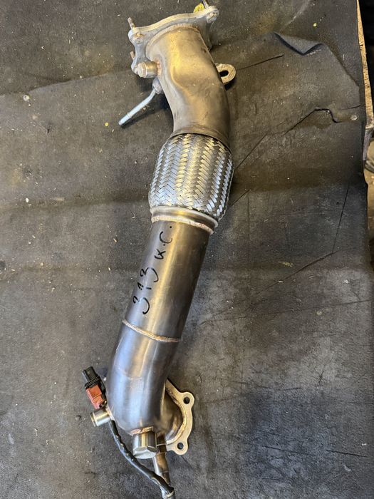 Даунпайп Down pipe dump pipe 3.0 V6 313 Engine A6 / A7 C7 битди Bitdi