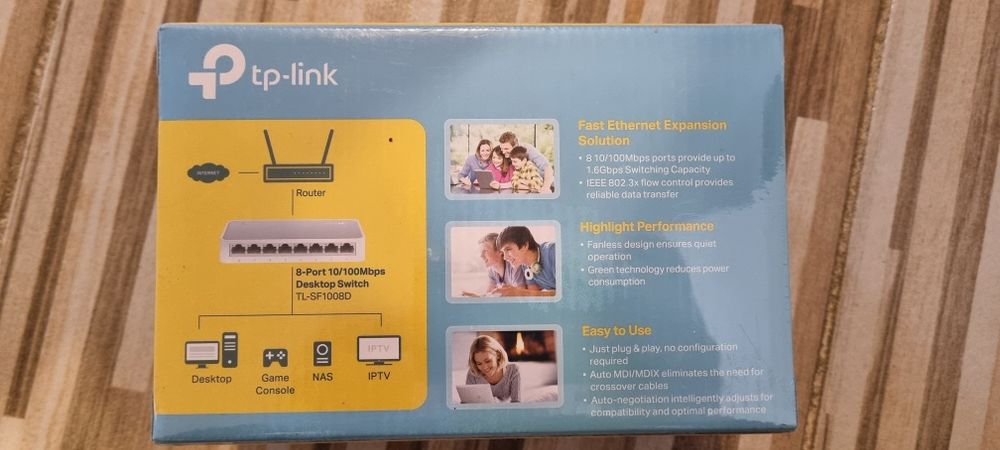 Чисто нов Switch Tp Lynk