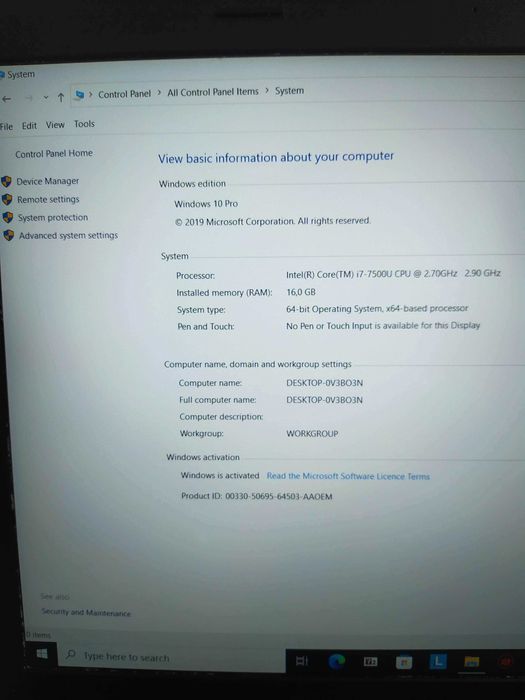 Лаптоп в отлично състояние Lenovo ThinkPad E570, 1 TB SSD!, 16 GB RAM.