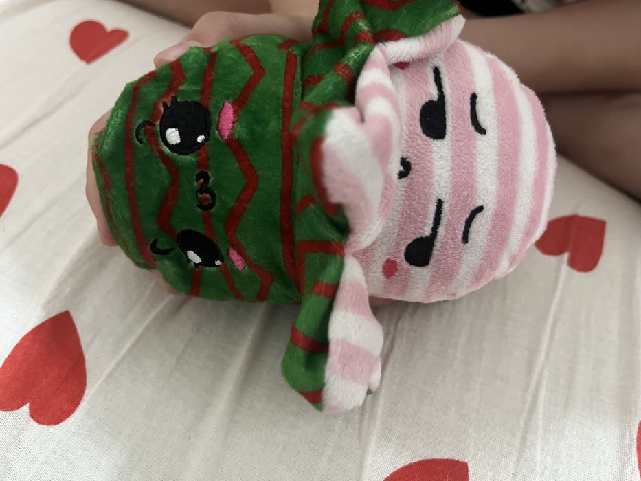 Мякгая игрушка двухстороний осминог