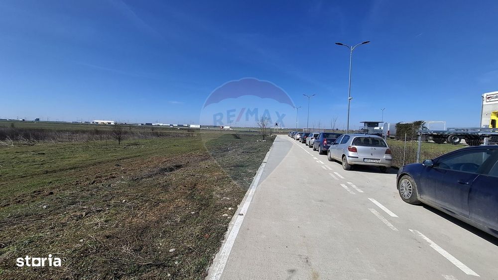 Teren 15.107mp, POT60%+Hală industrială | Glina | acces rapid A0