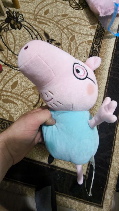 Оригинални плюшени играчки Пепа пиг Peppa pig , мама пиг , тати пиг