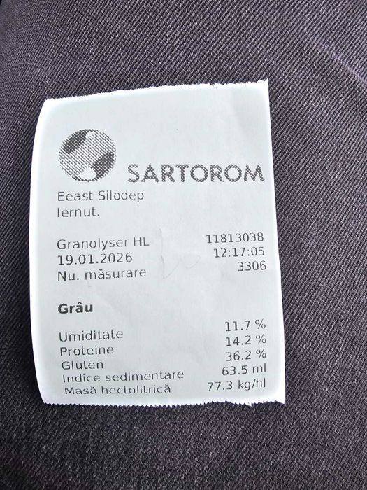 Vand Grau  de panificatie 300 tone