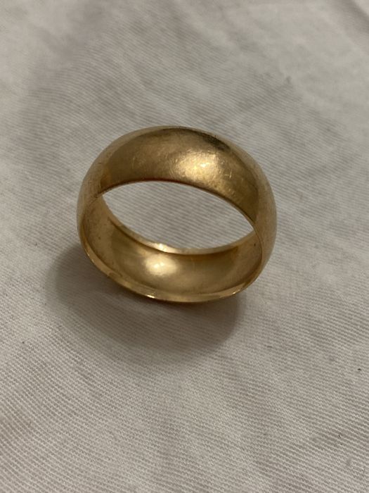 Золотое кольцо обручальное