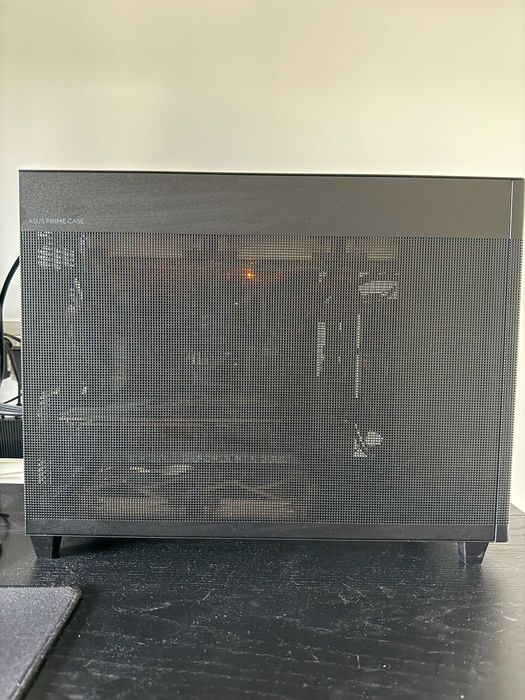 Carcasa Asus Prime AP201, Black, Fara sursa, Full mesh
