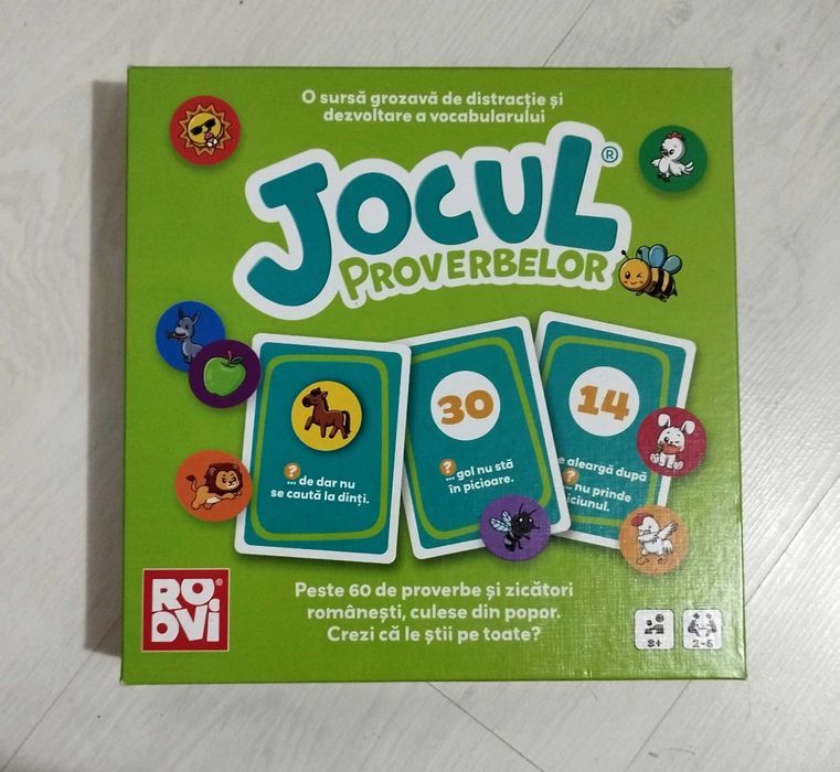 Joc societate - Jocul proverbelor