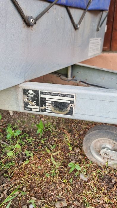 Remorcă auto Stema de 750kg, an 2023 - neinmatriculata