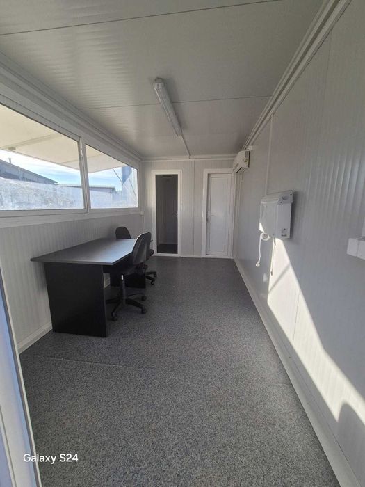 Vand 2 bucati Container comercial modular 20FT placat cu acubond.