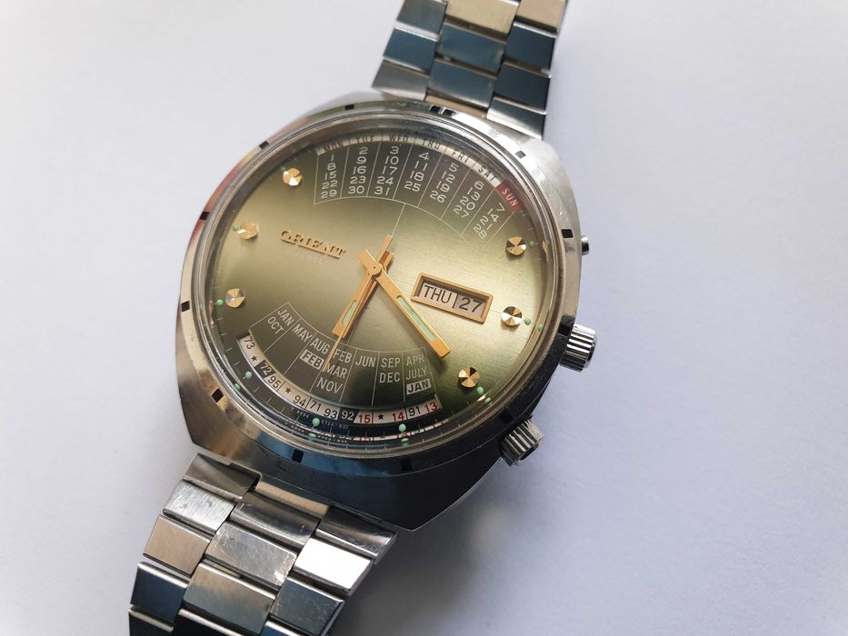 れん＼(^ω^)／ Ceas Orient Multicalendar Roman • OLX.ro