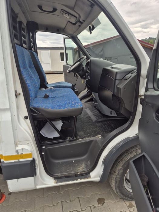 Iveco Daily 50C13 cu Macara Fassi F30, Benă Aluminiu