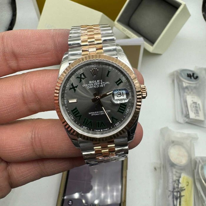 rolex datejust 36/41mm двуцветен