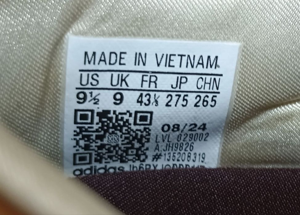 Adidas x Wales Bonner Samba Croc night brown 43 1/3