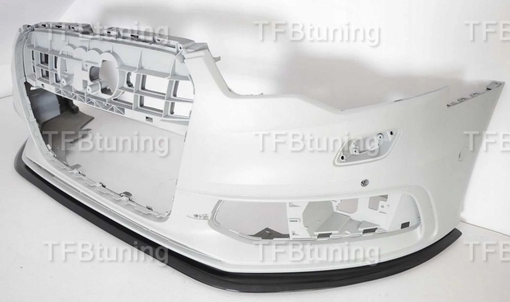 Prelungire bara fata fusta spoiler lip AUDI A6 C7 11-14 S6 S-LINE