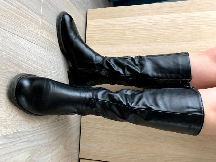 Cizme dama piele ecologica Negru Marime 37 Koton