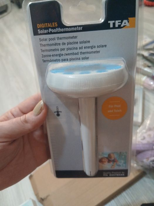 Vand termometru digital solar pt piscine