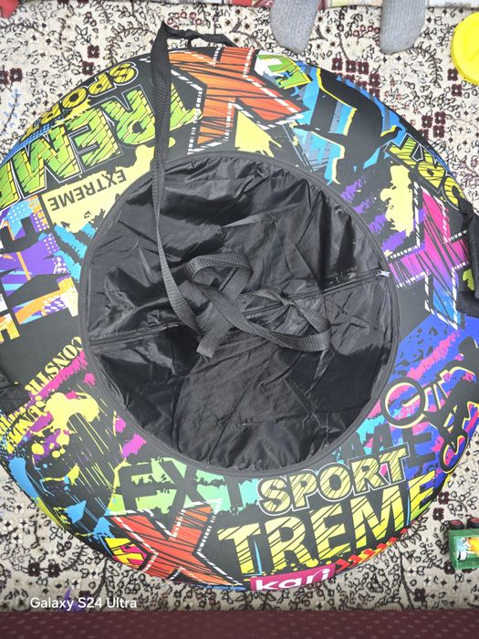 Тюбинг 110 см с камерой