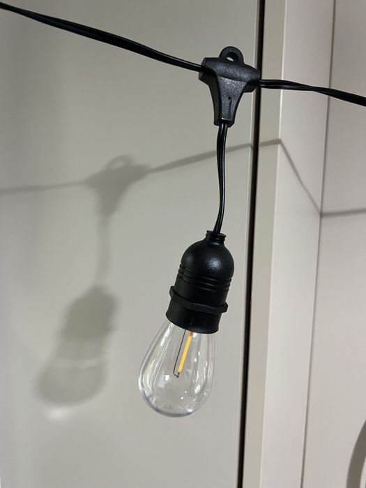 Ghirlanda 15 M, cu pendule, 15 Becuri și 2 becuri rezerva, Int-Ext.