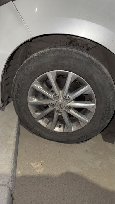 Диски Тойота с резиной на 16