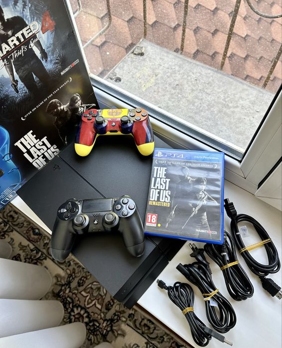 PlayStation 4 Fat 1TB как новенький