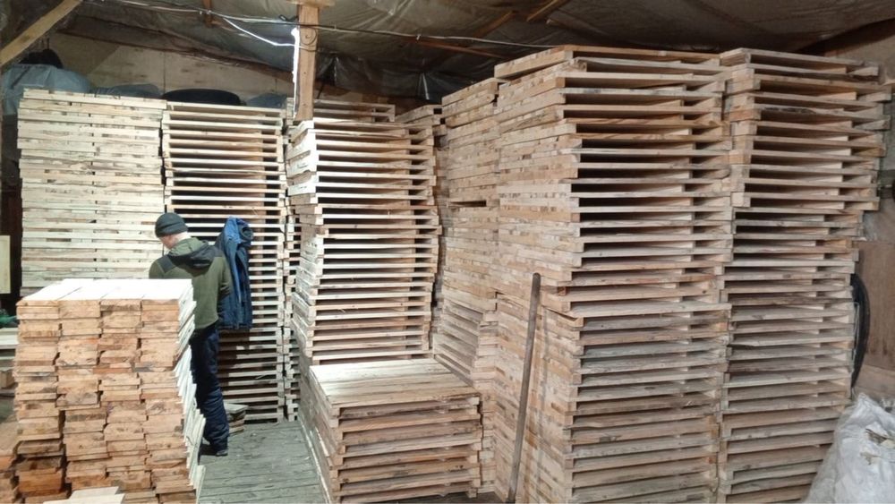 Щит настила деревянный