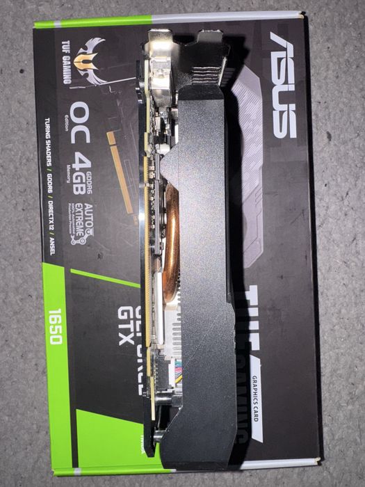 ASUS TUF Gaming GeForce GTX 1650 OC 4GB GDDR6