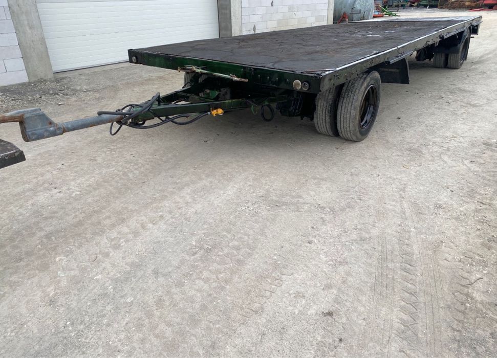 Remorca dupa tractor 7.50m x 2.45m, 15 tone