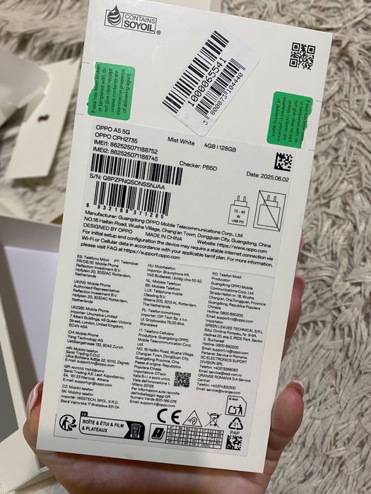 Телефон OPPO 5G 5A
