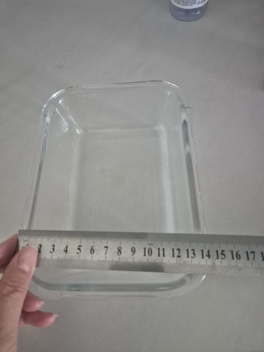 Контейнер новый, стеклянный