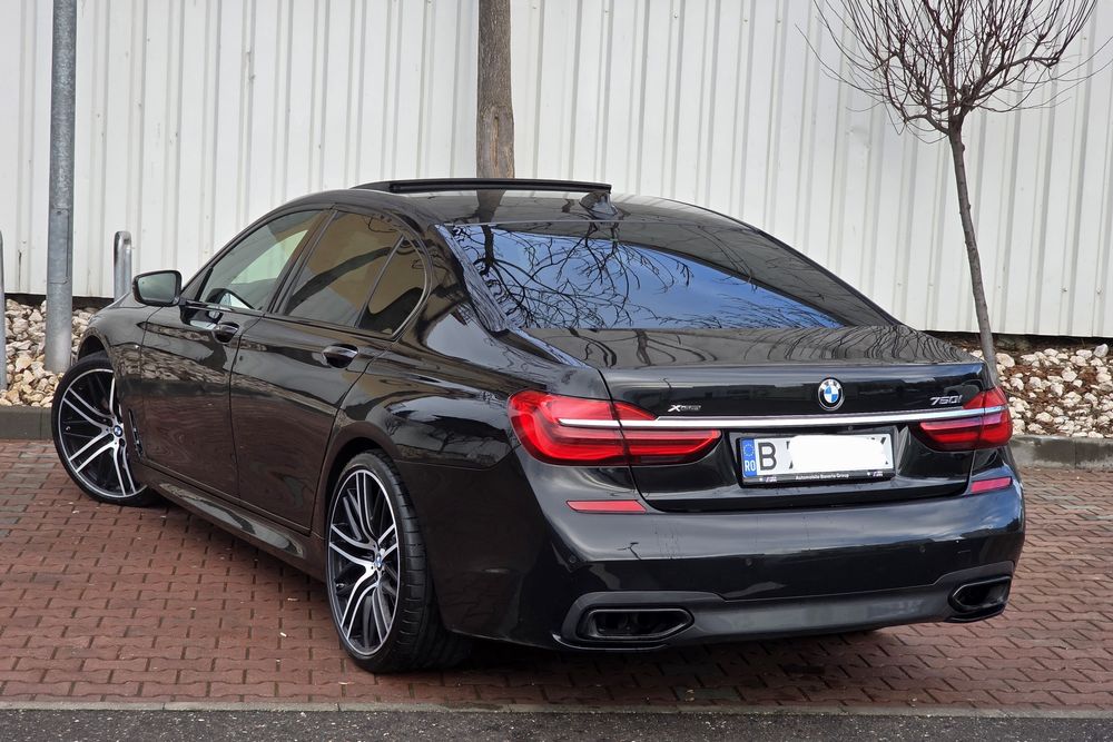 Bmw 750i XD 90mii km , M-pachet , 31mii€ , Tableta , Virează spatele