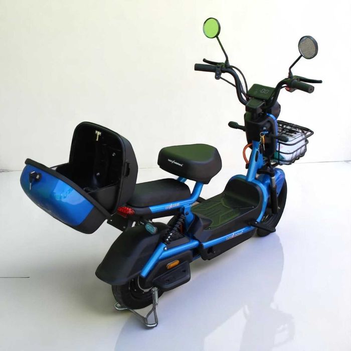 Електрически скутер-велосипед MaxMotors SG Super Crown 750W - Blue