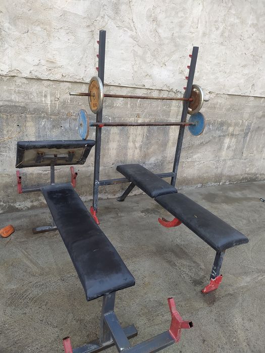 Штанга сотилади  кстоли билан