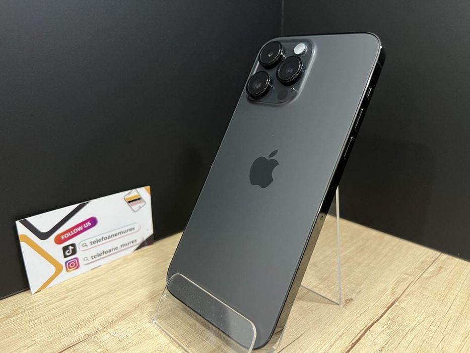 iPhone 14 Pro Max 128Gb Space Black Second-Hand Foarte Bun 3 ani garan