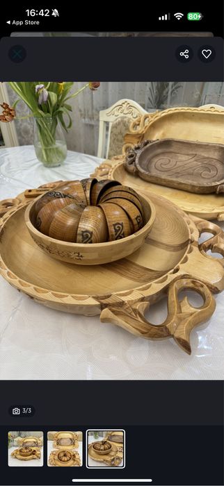 Астау Казахская посуда