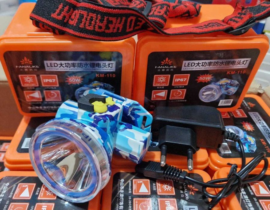 Налобный фонарик