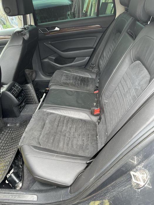Interior piele Scaune fata cu incalzire, bancheta spate , cotiera si fete de usi Vw Passat B8 alcantara Break combi variant 2.0 TDI DFC DFCA DSG SGH