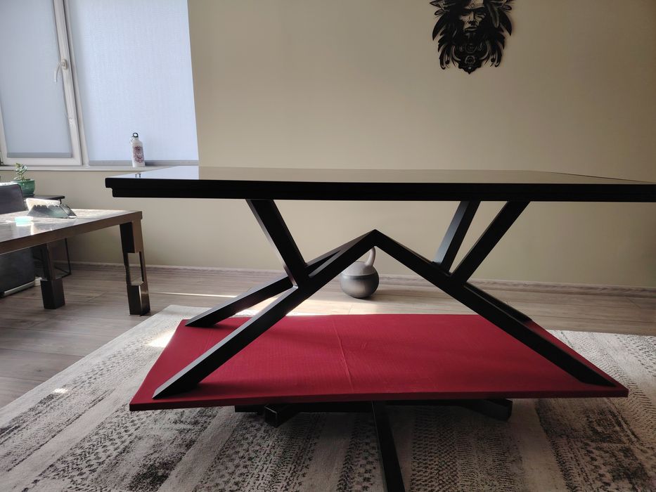 Холна маса метал и керамика